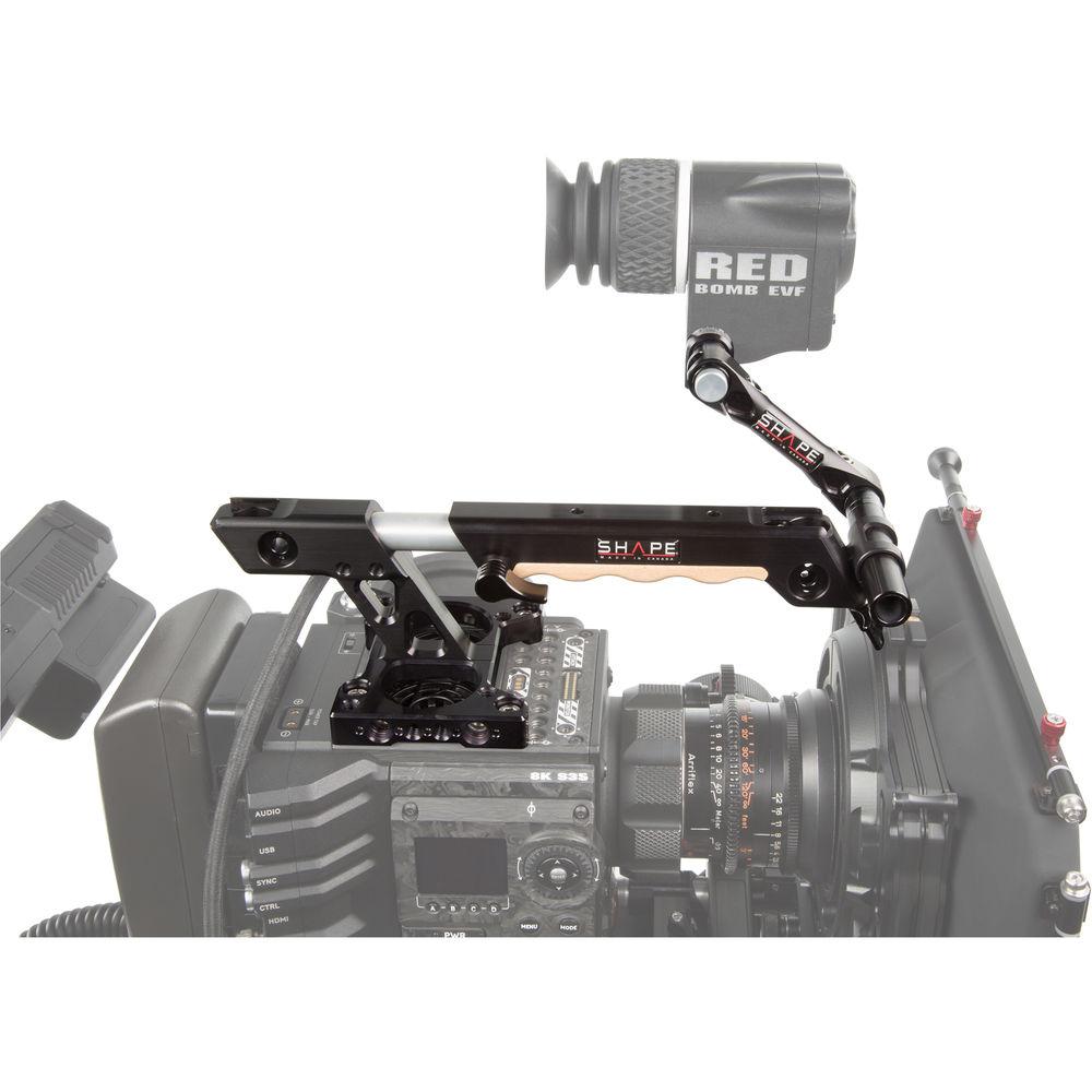 SHAPE Top Plate Extendable Handle & EVF Mount for Select RED Cameras
