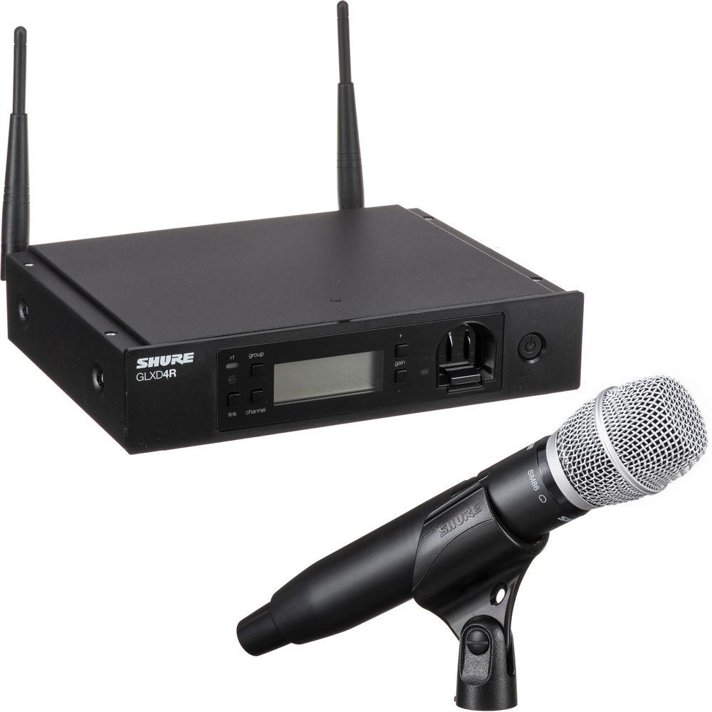Shure GLXD24R B87A Handheld Wireless System with Beta 87A Microphone