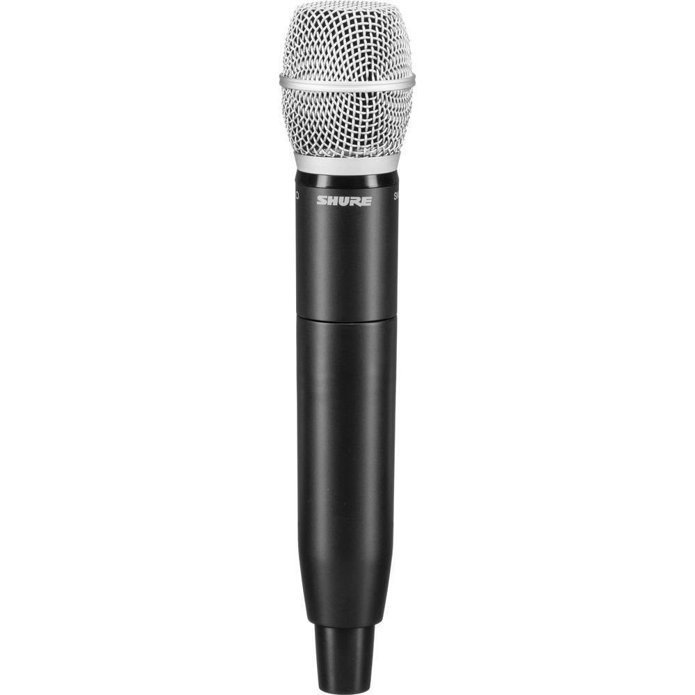 Shure GLXD24R B87A Handheld Wireless System with Beta 87A Microphone