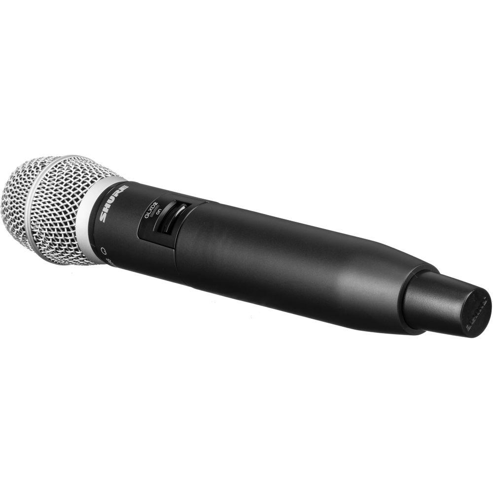 Shure GLXD24R B87A Handheld Wireless System with Beta 87A Microphone