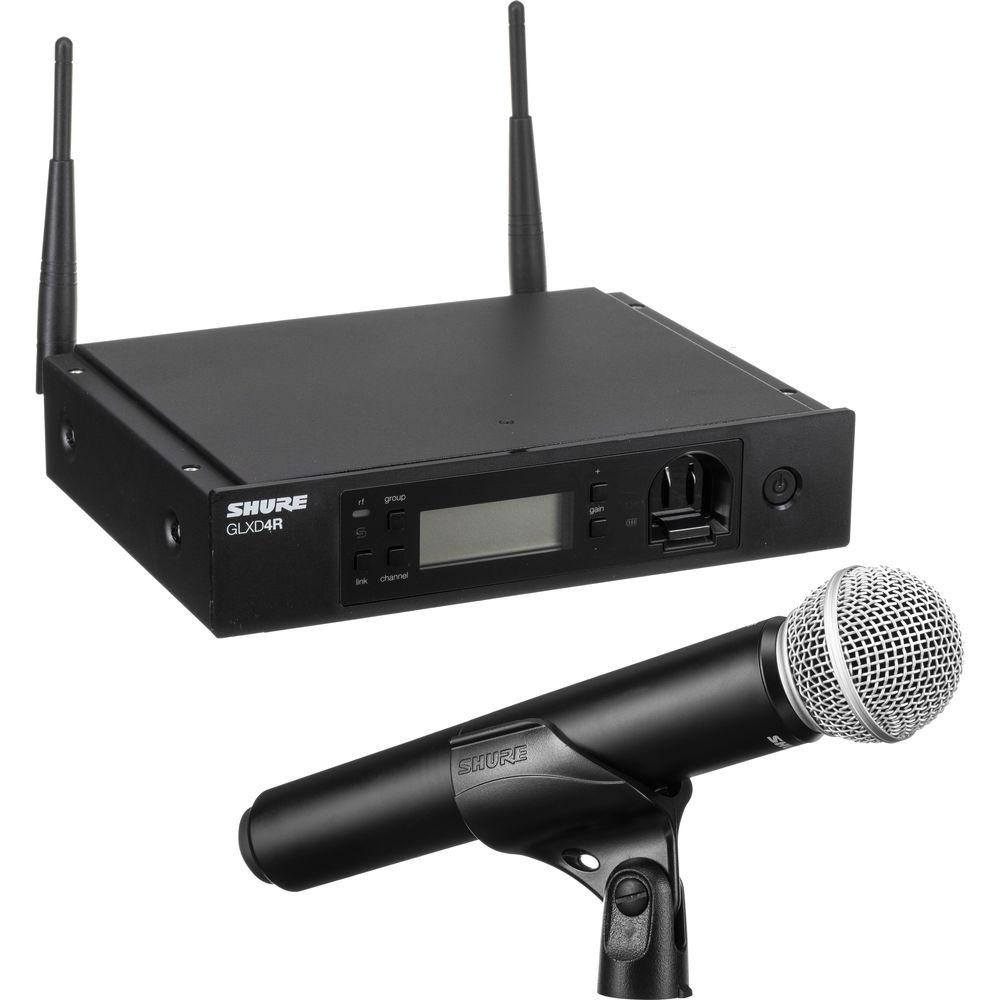 Shure GLXD24R SM58 Handheld Wireless System with SM58 Microphone