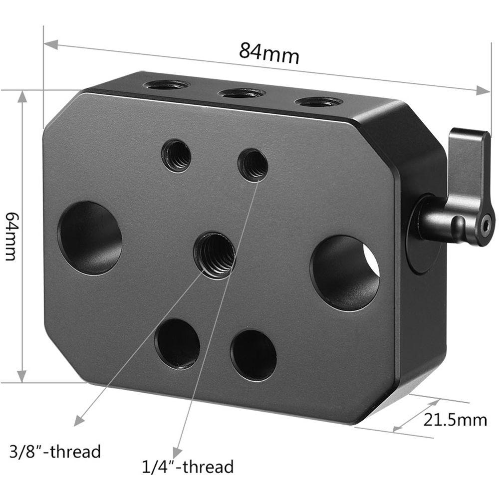 SmallRig Counterweight for 15mm Shoulder Rig Mount and Accessories with 1 4" Thread