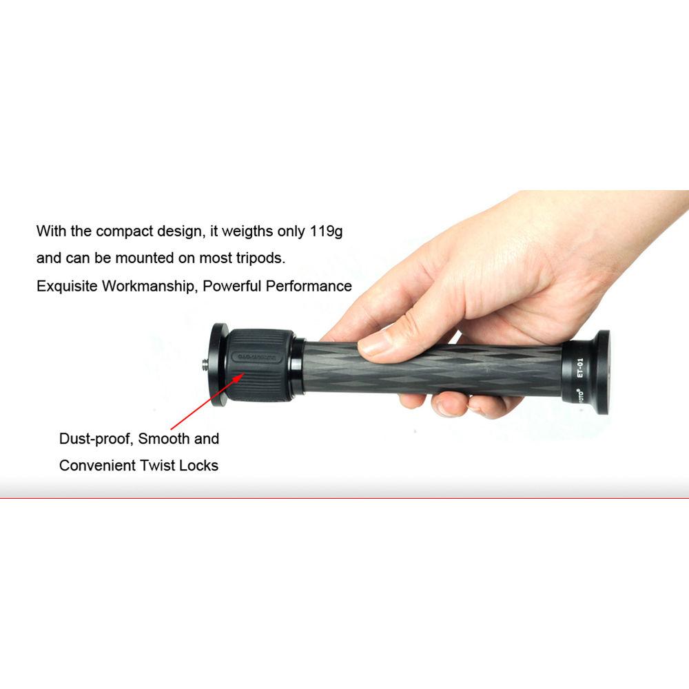 Sunwayfoto ET-01 Carbon Fiber Tripod Extension Tube