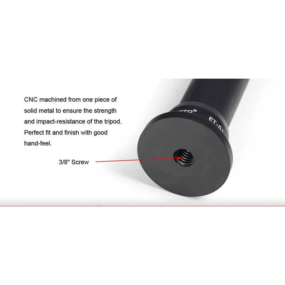 Sunwayfoto ET-01 Carbon Fiber Tripod Extension Tube