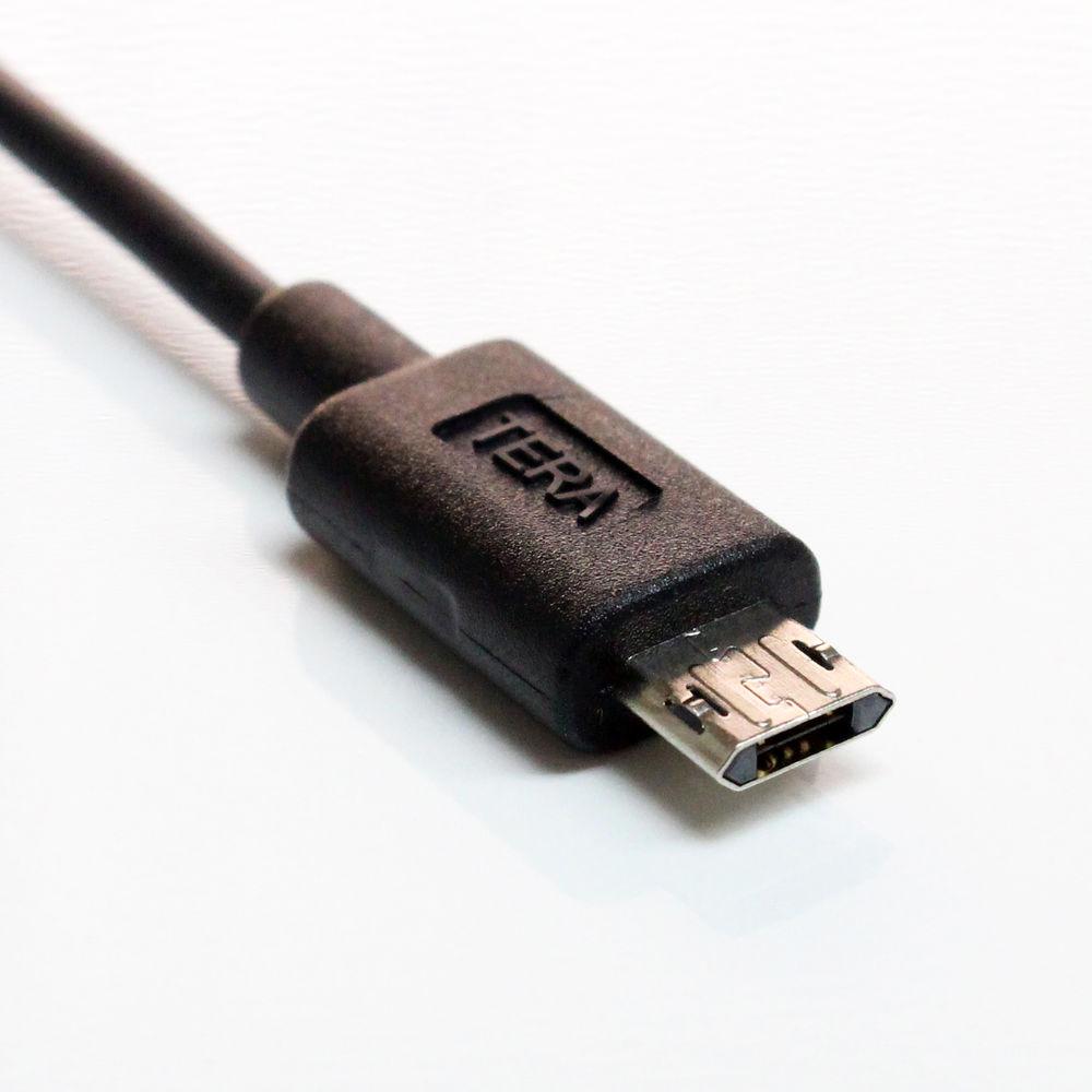 Tera Grand Reversible USB 2.0 Type-A to Reversible Micro USB Sync and Charging Cable