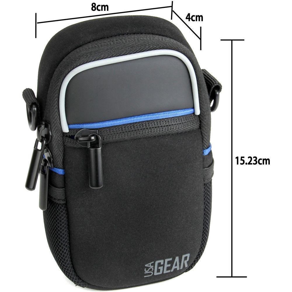 USA GEAR QCD Camera Case