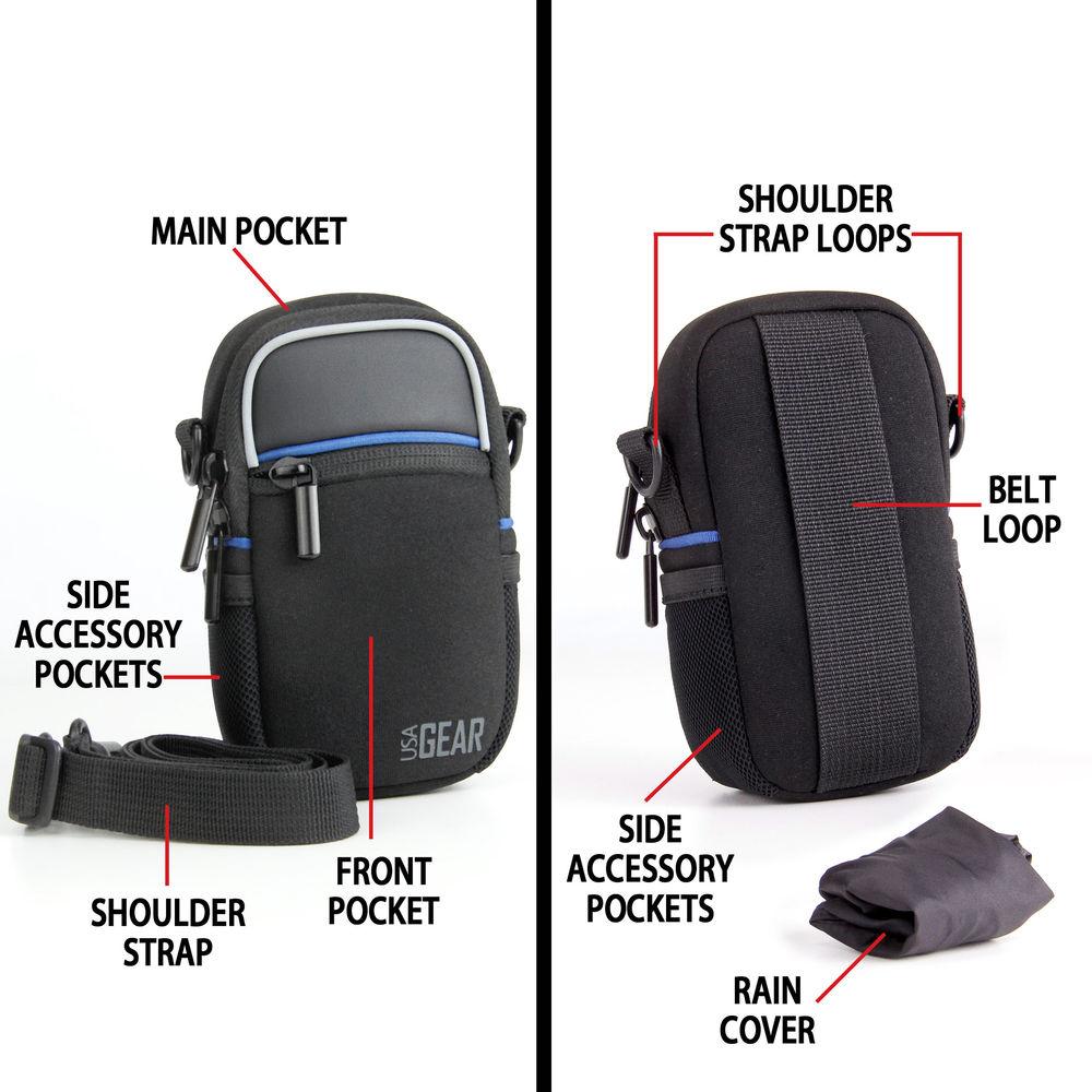 USA GEAR QCD Camera Case
