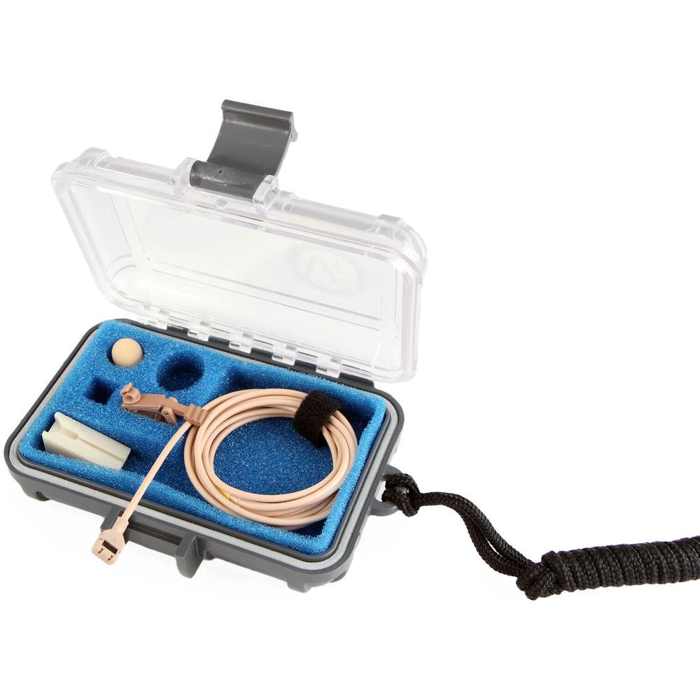 Voice Technologies VT106HOF Cardioid Lavalier Microphone with TA5F Connector for Lectrosonics