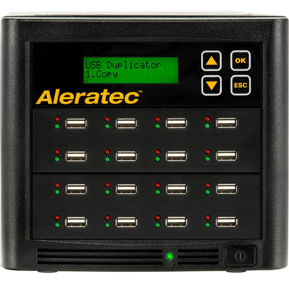 Aleratec 1:15 USB Flash Drive & 2.5" HDD SSD Copy Tower