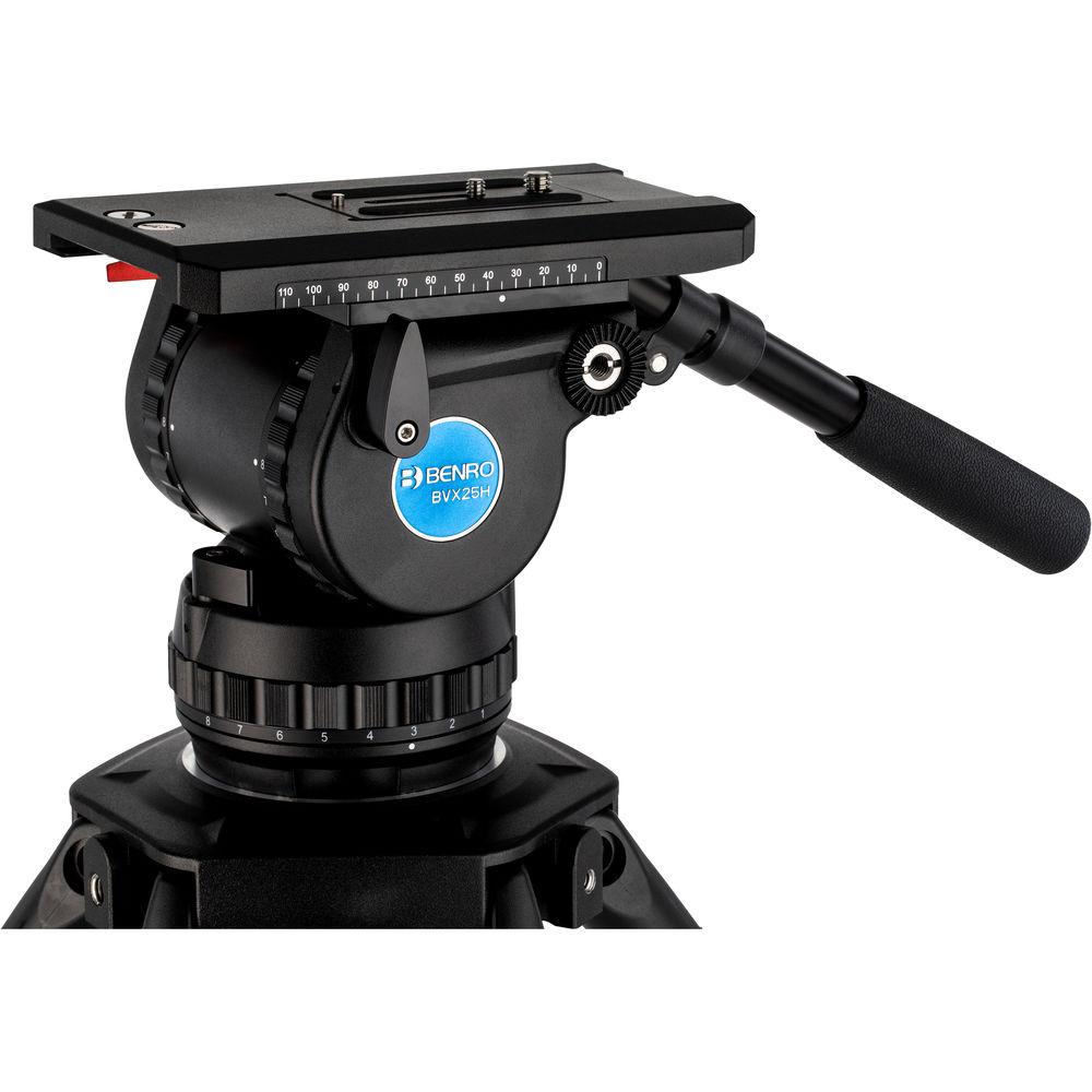 Benro Bvx Carbon Fiber Video Tripod Kit 25Kg Payload