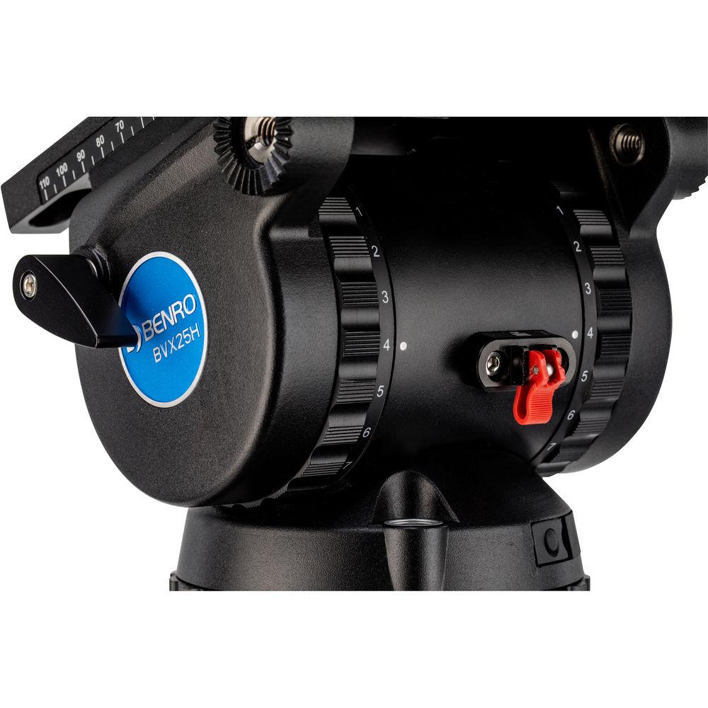 Benro Bvx Carbon Fiber Video Tripod Kit 25Kg Payload