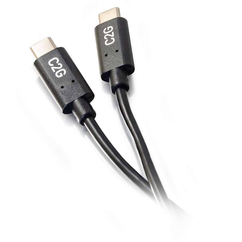 C2G USB 2.0 Type-C Male To Type-C Male Cable