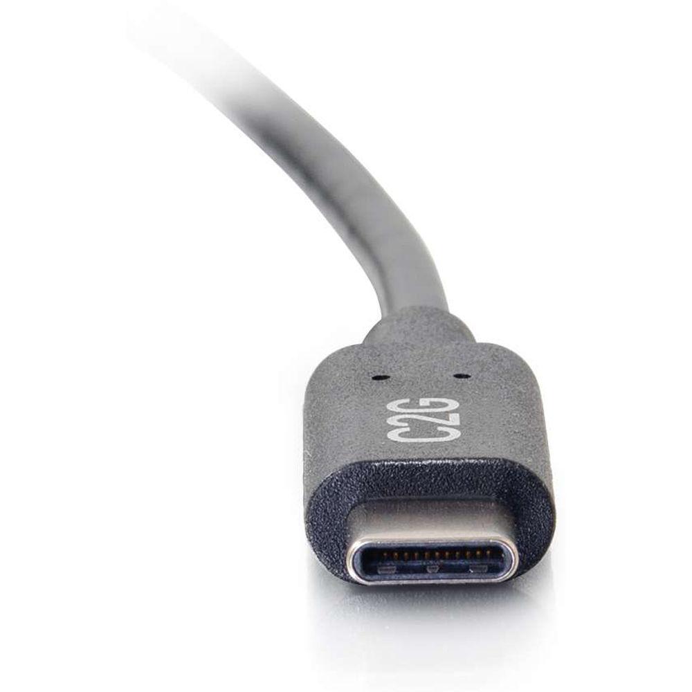 C2G USB 2.0 Type-C Male To Type-C Male Cable