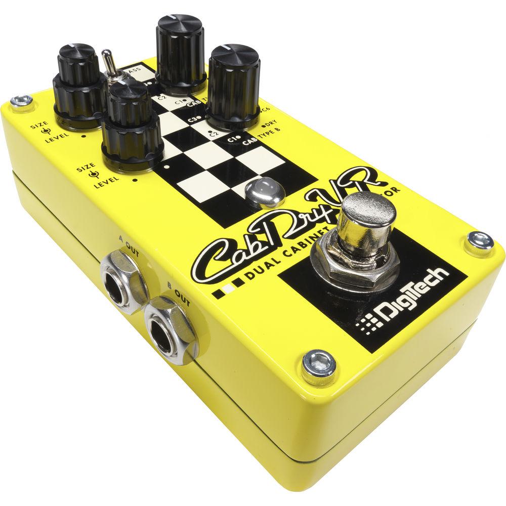 DigiTech CabDryVR Dual Cabinet Simulator Pedal for Electric Guitar