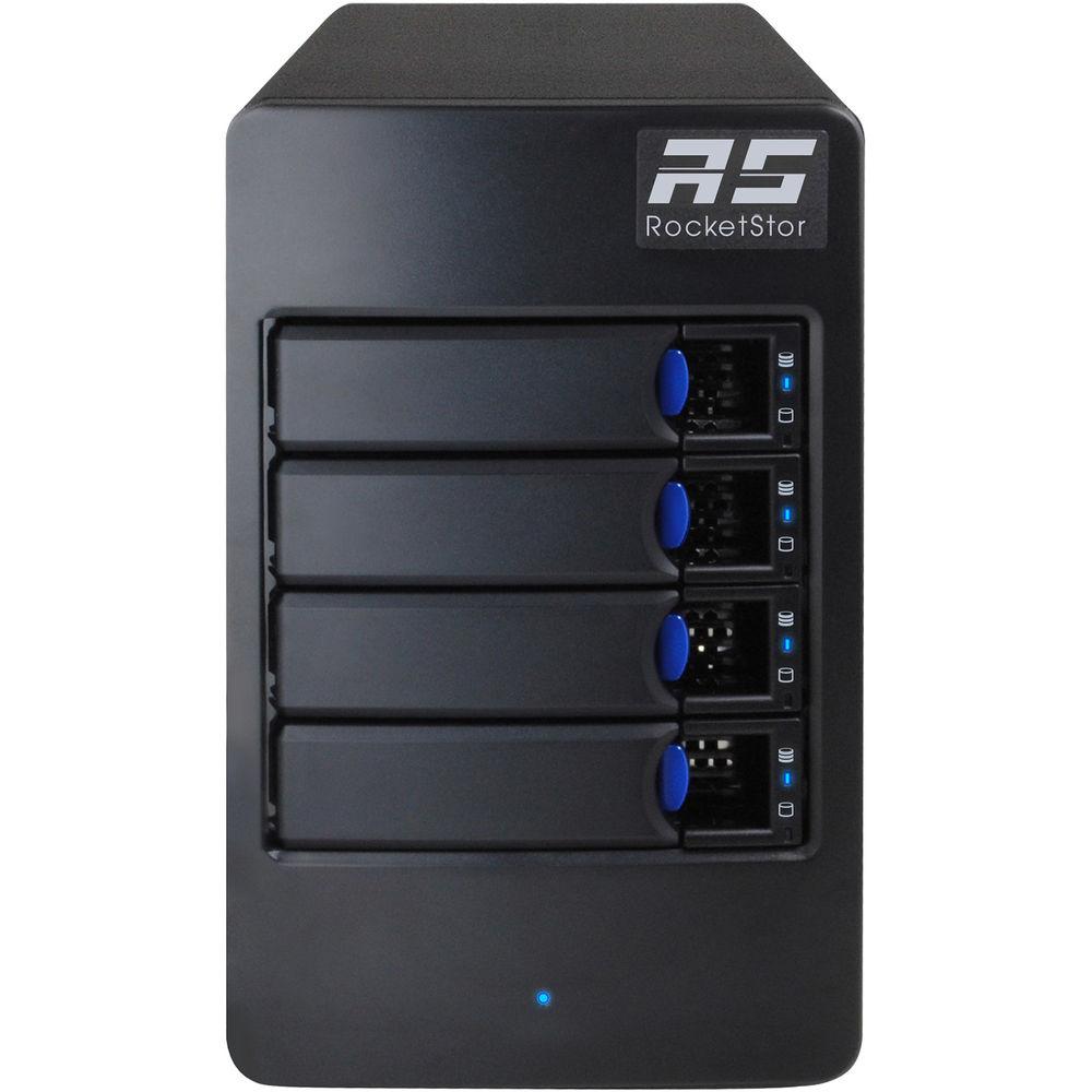 HighPoint RocketStor 6114V 4-Bay USB 3.1 RAID Enclosure