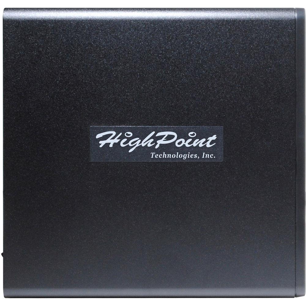 HighPoint RocketStor 6114V 4-Bay USB 3.1 RAID Enclosure