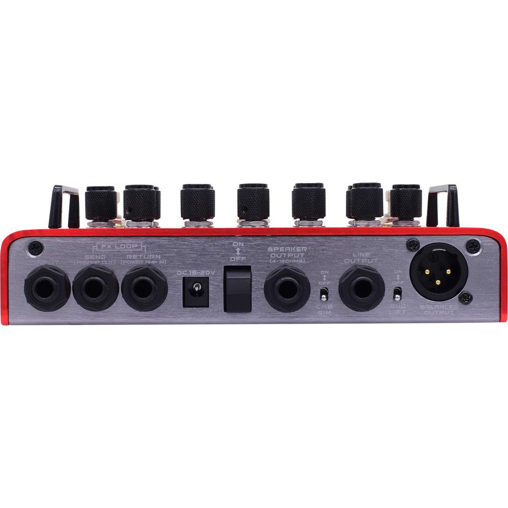 Hotone Mojo Attack Dual-Channel Guitar Amplifier Pedal for Electric Guitars