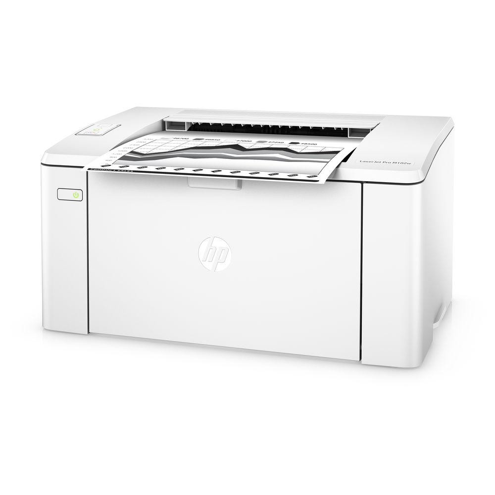 HP LaserJet Pro M102w Monochrome Laser Printer