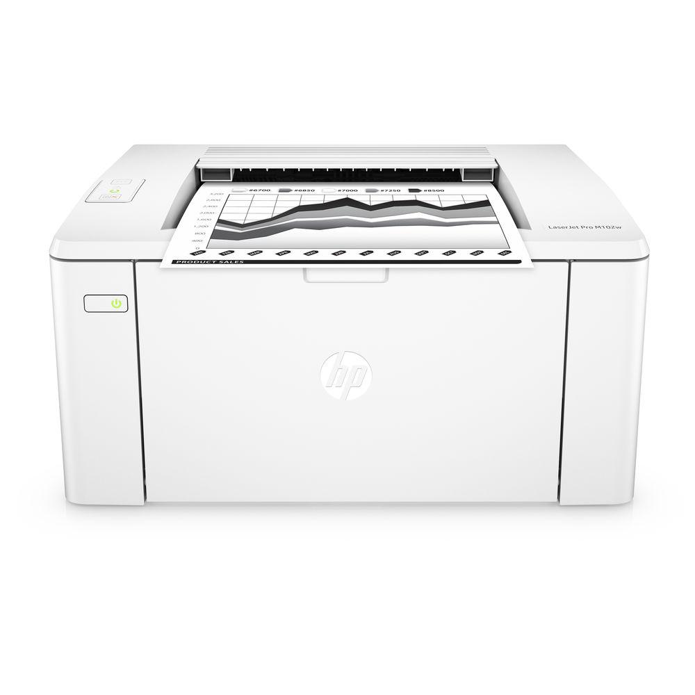HP LaserJet Pro M102w Monochrome Laser Printer