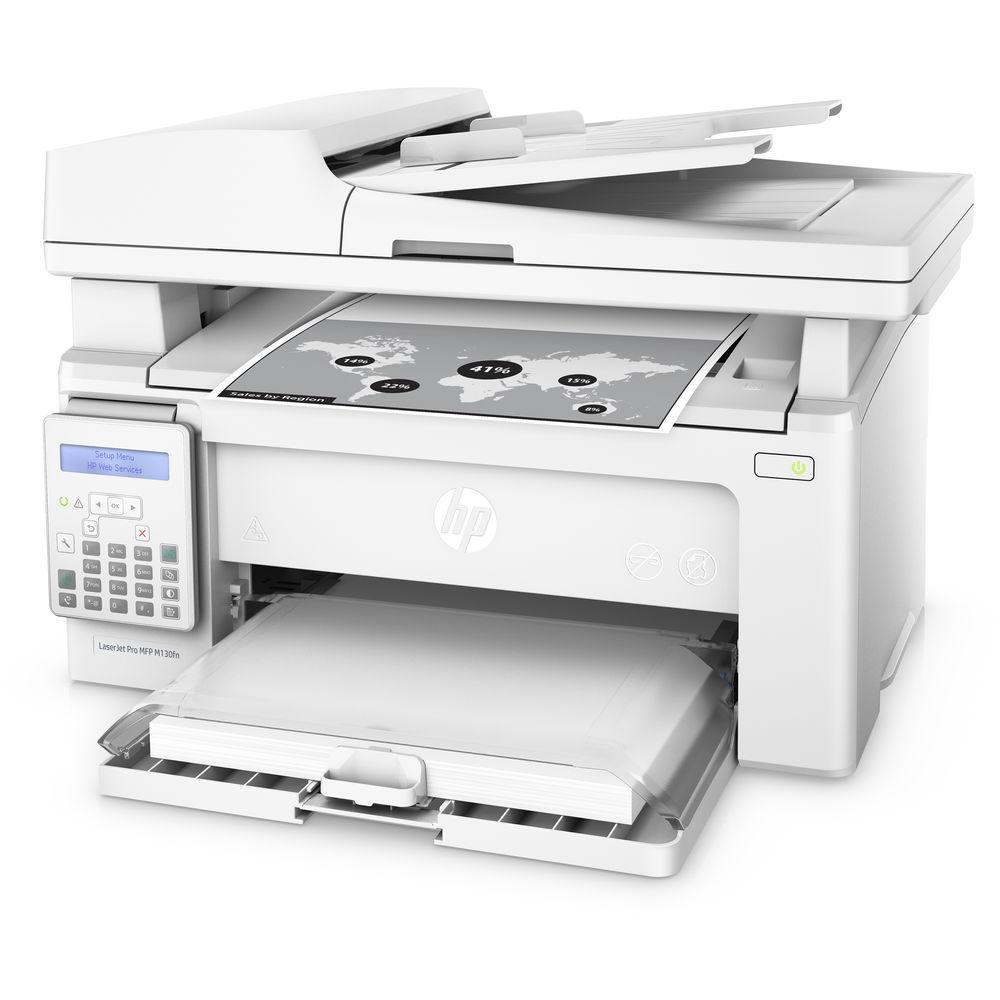 HP LaserJet Pro M130fn All-in-One Monochrome Laser Printer