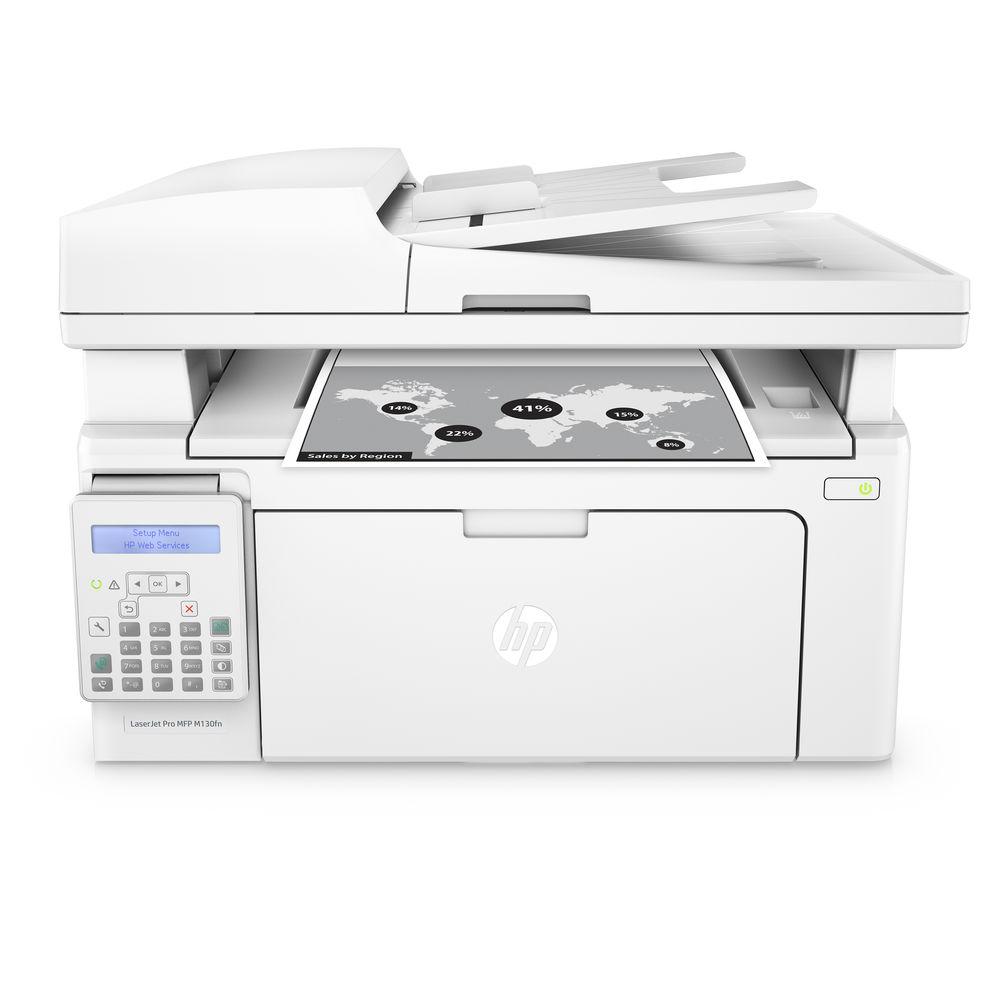 HP LaserJet Pro M130fn All-in-One Monochrome Laser Printer