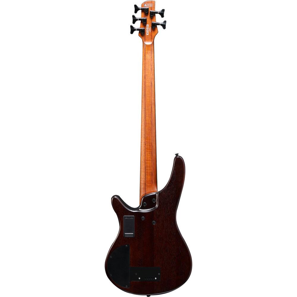 Ibanez SRH505F SR Series Bass Workshop - 5-String Fretless Semi-Hollow Body Electric Bass Guitar