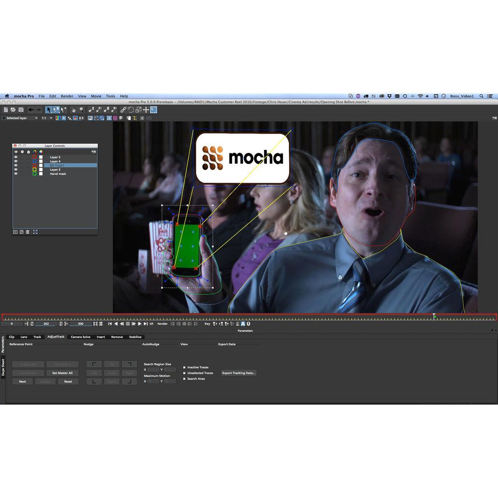 Imagineer Systems Mocha Pro 5 Upgrade Sapphire 10 for Adobe, Avid, and OFX