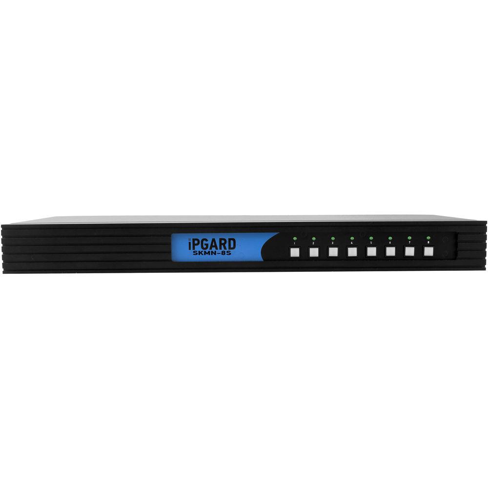 IPGard SKMN-8S 8-Port USB KM Switch with Audio