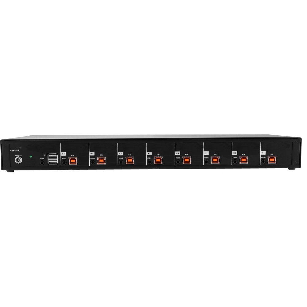 IPGard SKMN-8S 8-Port USB KM Switch with Audio