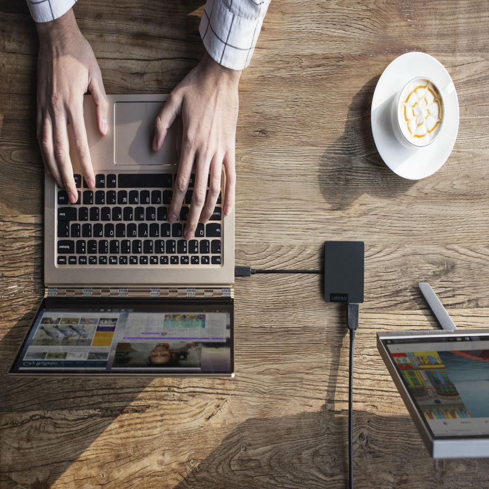 Lenovo USB 3.0 Type-C Travel Hub Adapter