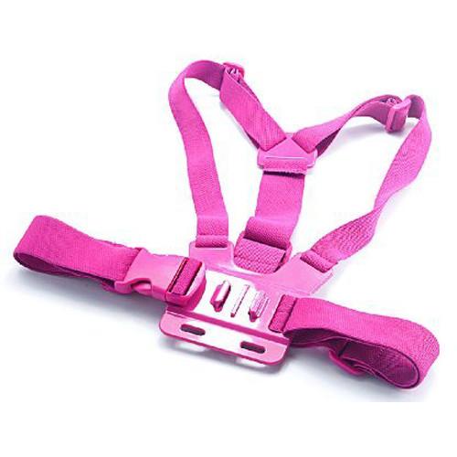 MegaGear Adjustable Chest Body Harness Belt Strap Mount for Select GoPro Cameras