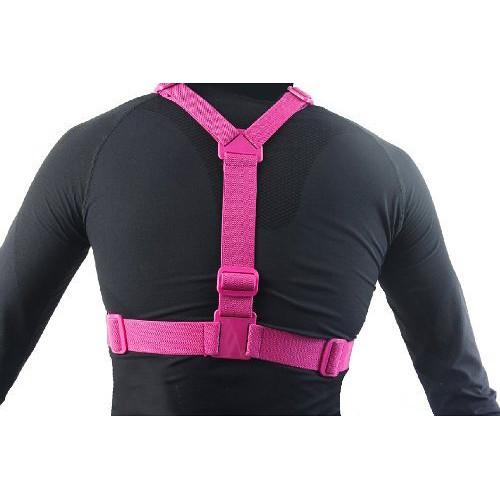 MegaGear Adjustable Chest Body Harness Belt Strap Mount for Select GoPro Cameras