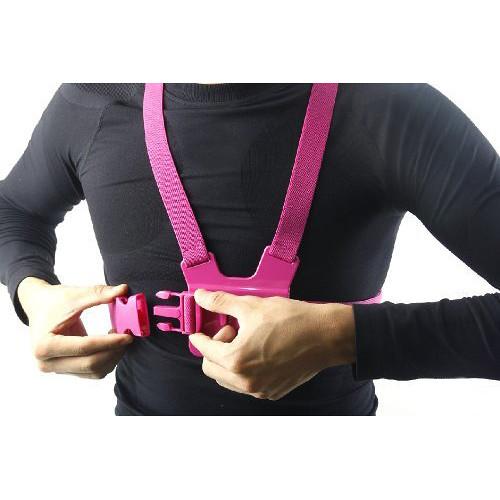MegaGear Adjustable Chest Body Harness Belt Strap Mount for Select GoPro Cameras
