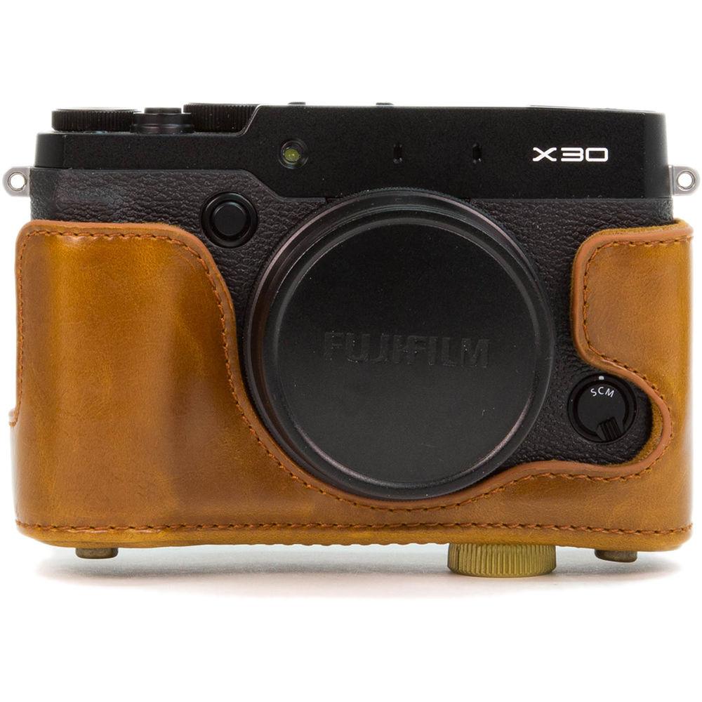 MegaGear Ever Ready Leather Camera Case for Fujifilm X30