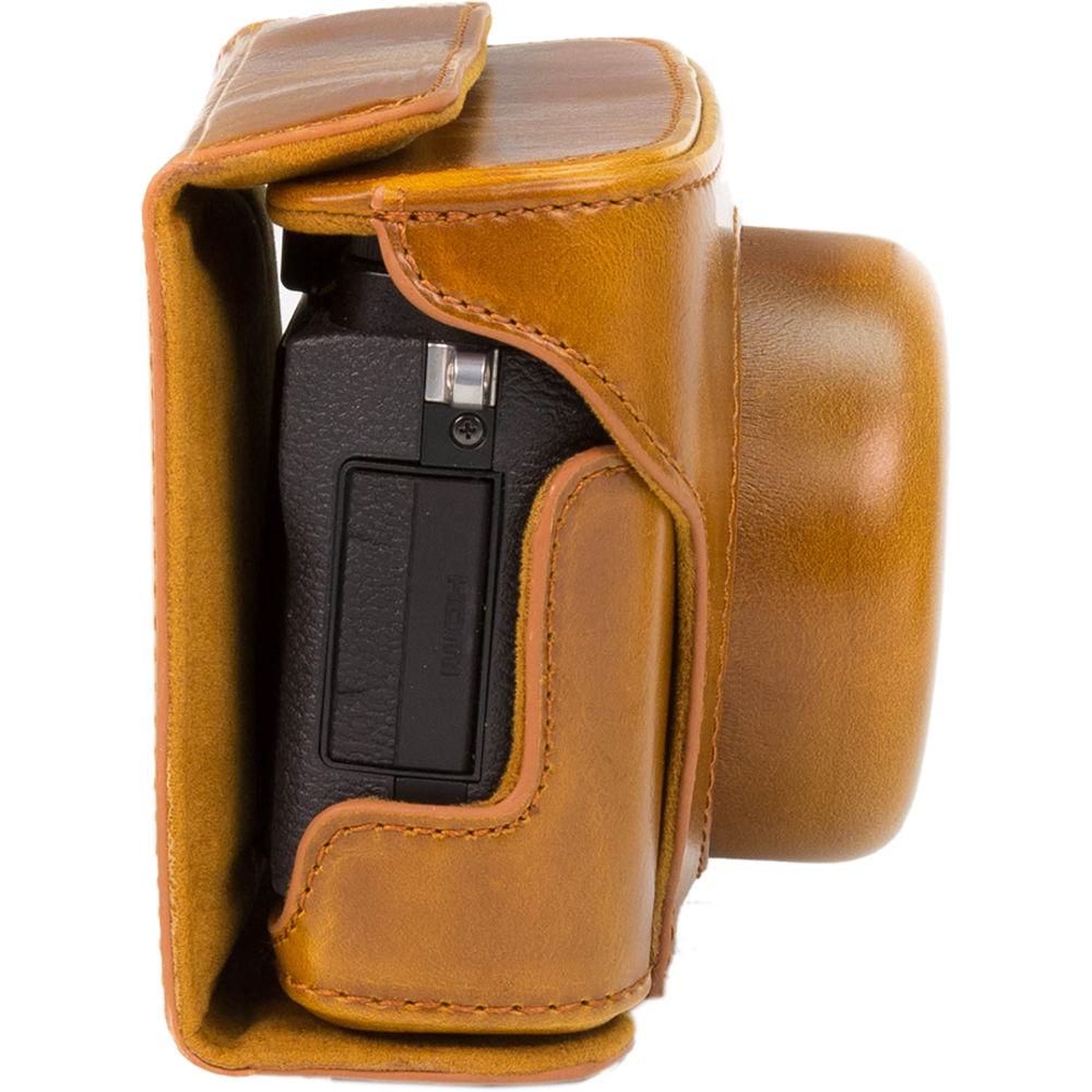 MegaGear Ever Ready Leather Camera Case for Fujifilm X30