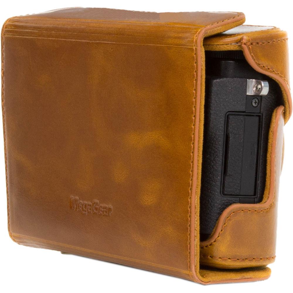 MegaGear Ever Ready Leather Camera Case for Fujifilm X30
