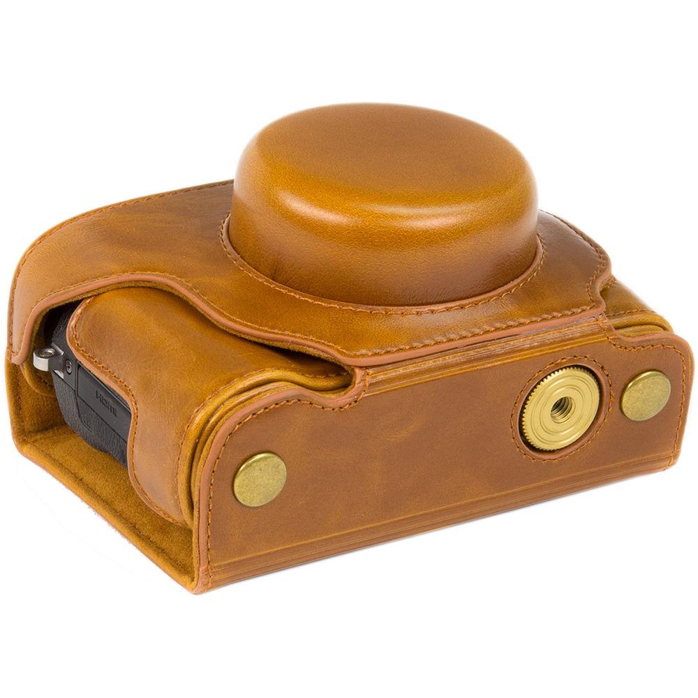 MegaGear Ever Ready Leather Camera Case for Fujifilm X30