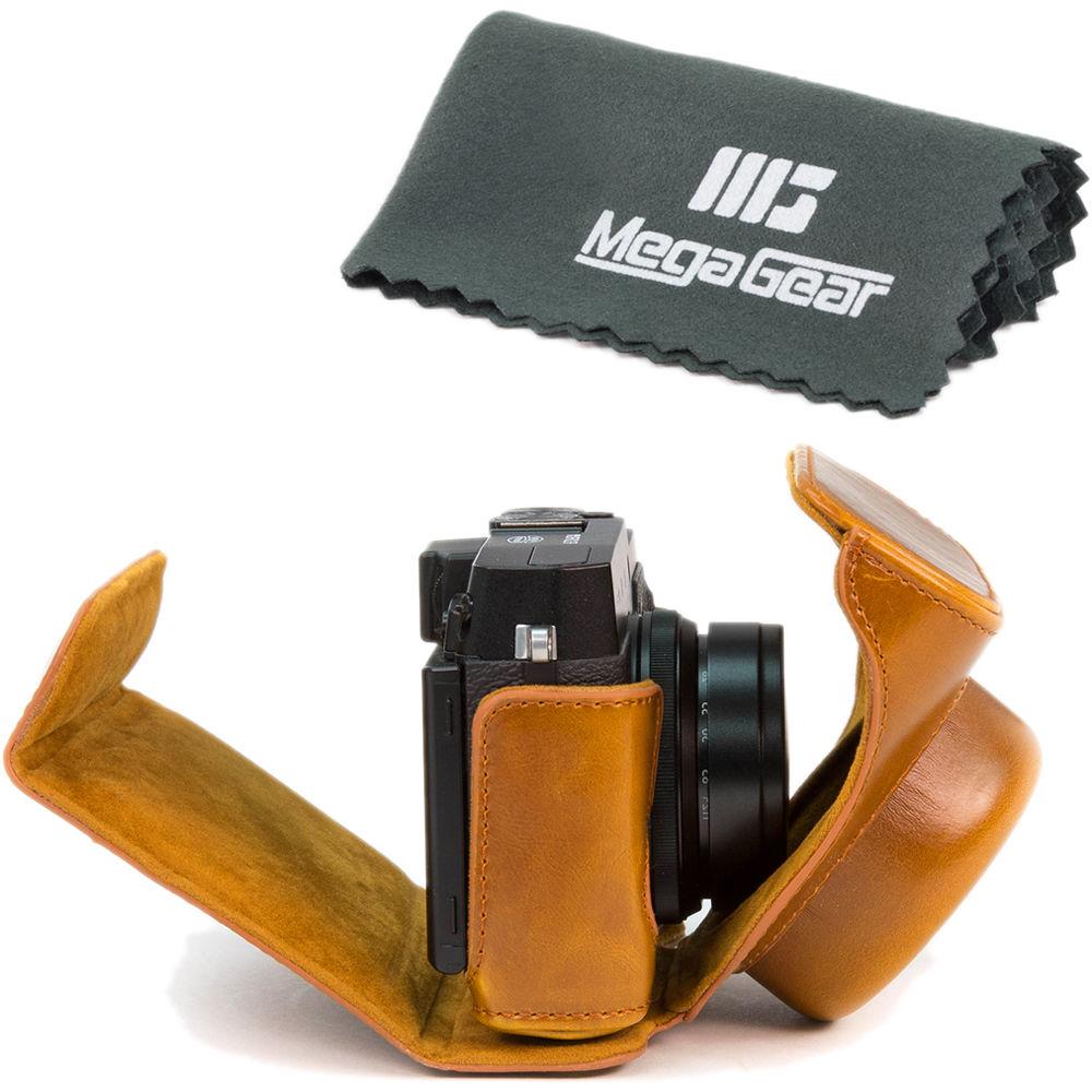 MegaGear Ever Ready Leather Camera Case for Fujifilm X30