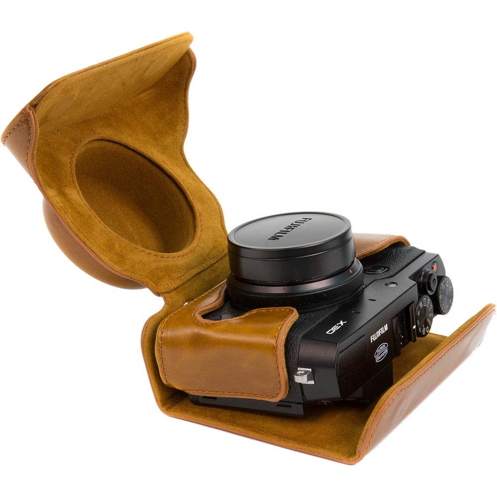 MegaGear Ever Ready Leather Camera Case for Fujifilm X30
