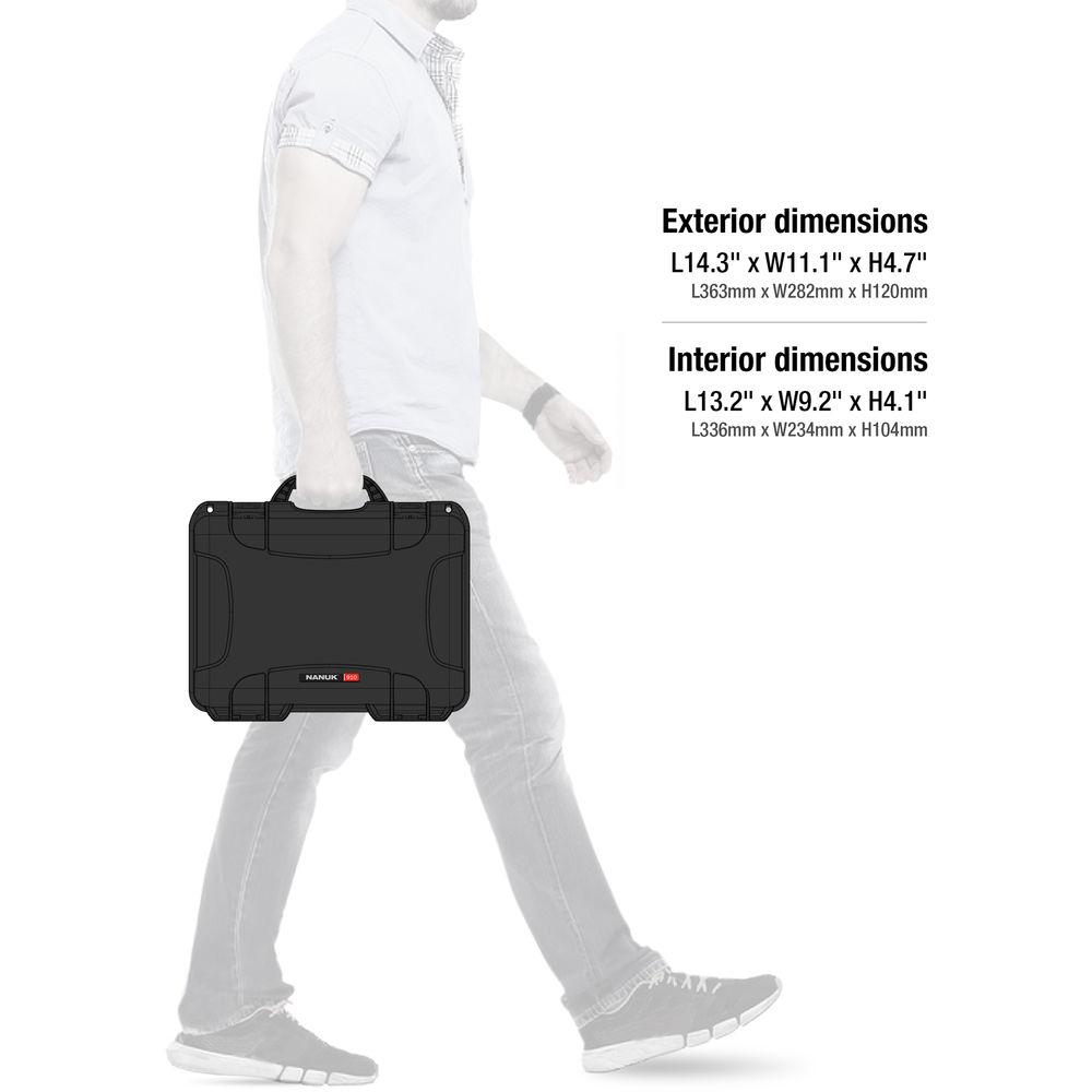 Nanuk 910 Waterproof Hard Case with Insert for DJI Mavic Air