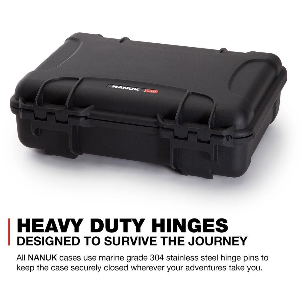 Nanuk 910 Waterproof Hard Case with Insert for DJI Mavic Air
