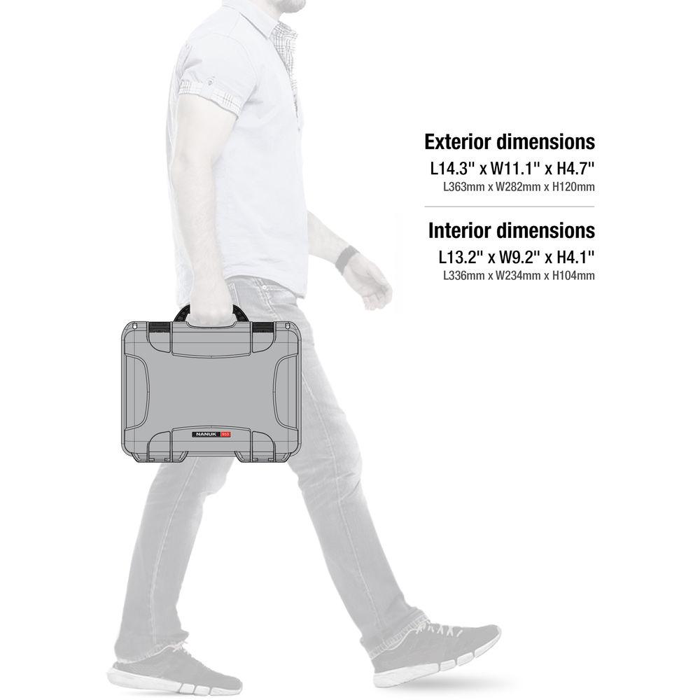 Nanuk 910 Waterproof Hard Case with Insert for DJI Mavic Air