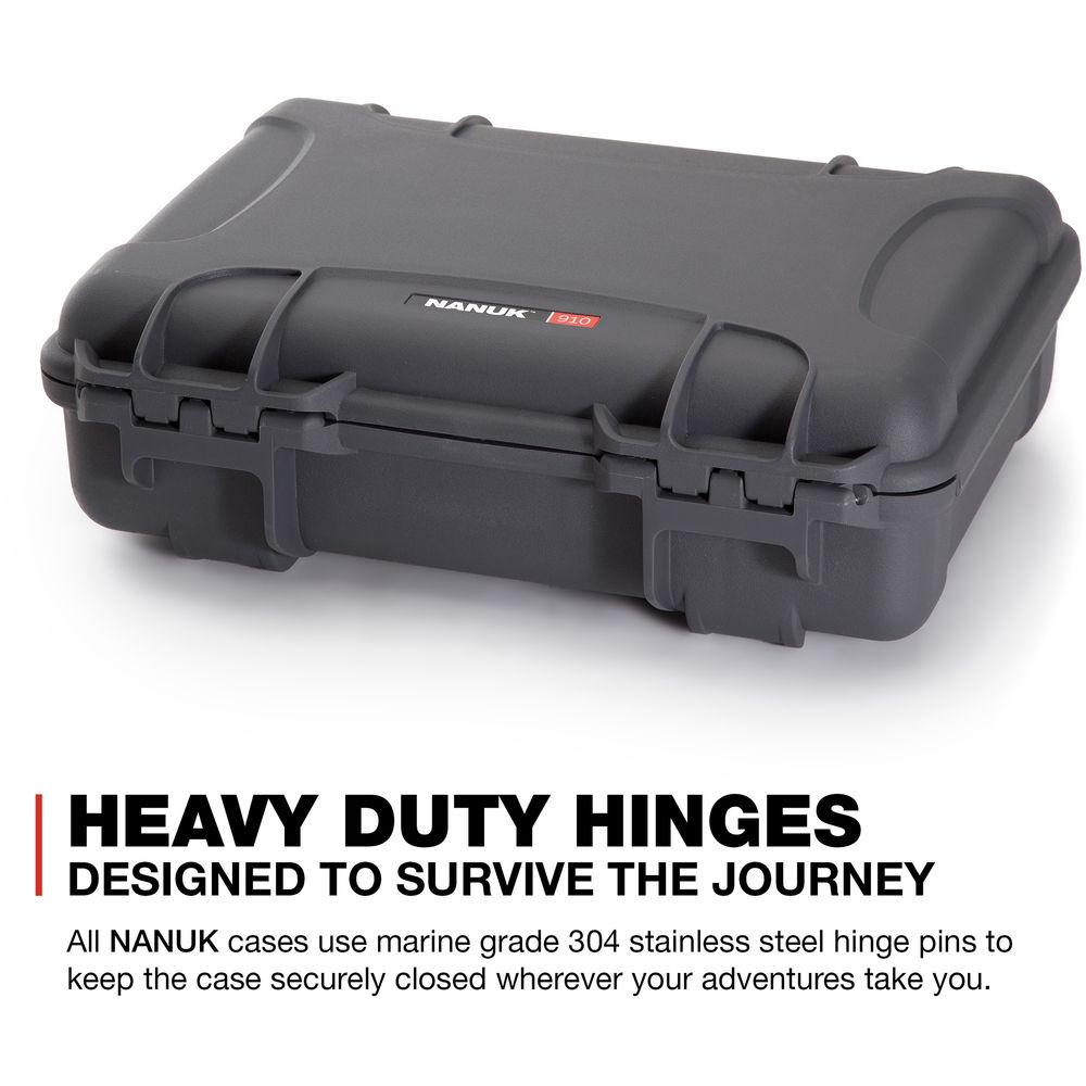 Nanuk 910 Waterproof Hard Case with Insert for DJI Mavic Air