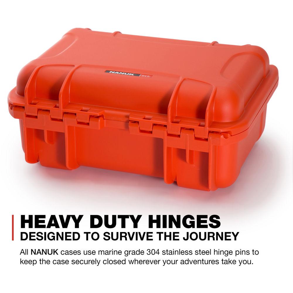 Nanuk 915 Waterproof Hard Case with Insert for DJI Mavic Air Fly More Combo