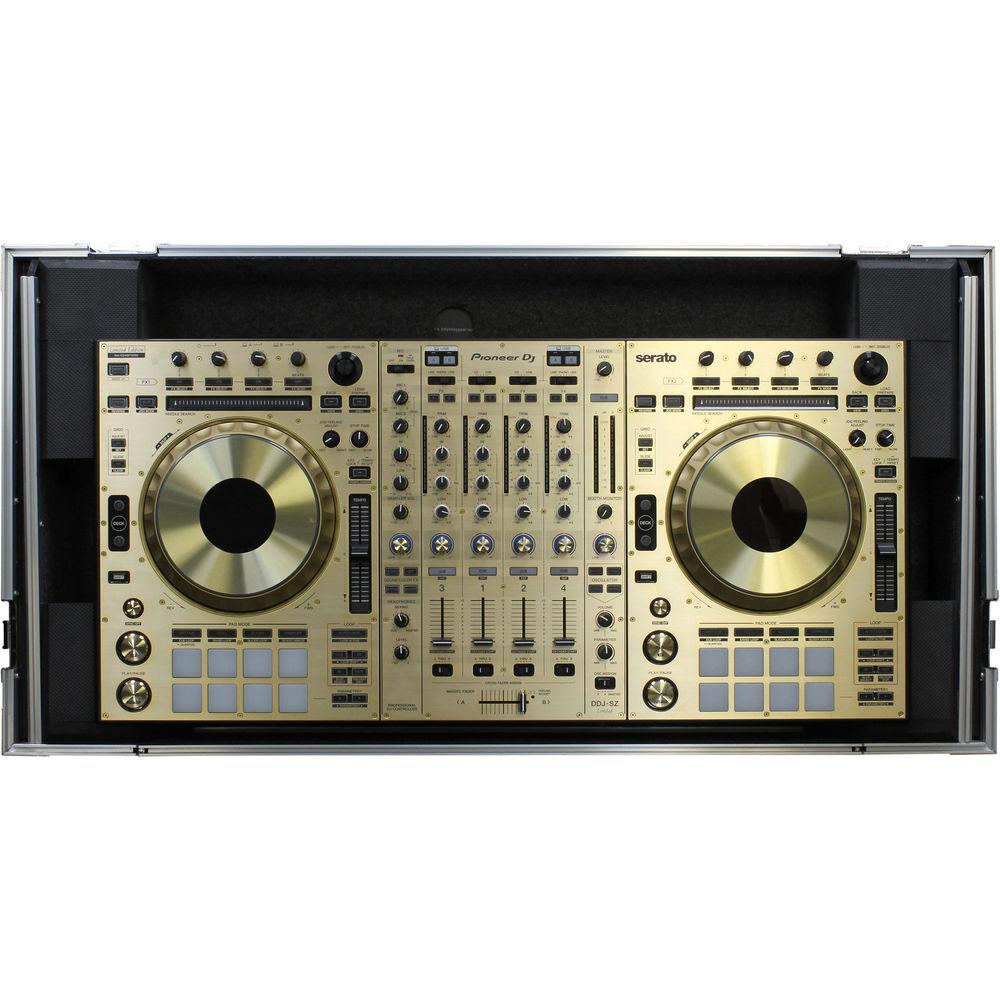 Odyssey Innovative Designs Flight Zone Glide Style Case with Wheels & Three 1 RU 19" Rack Spaces for DDJ-RZ SZ SZ2 DJ Controller