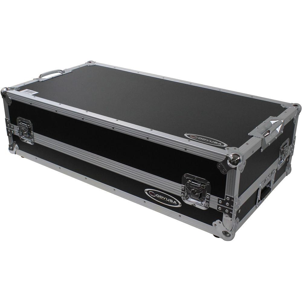 Odyssey Innovative Designs Flight Zone Glide Style Case with Wheels & Three 1 RU 19" Rack Spaces for DDJ-RZ SZ SZ2 DJ Controller