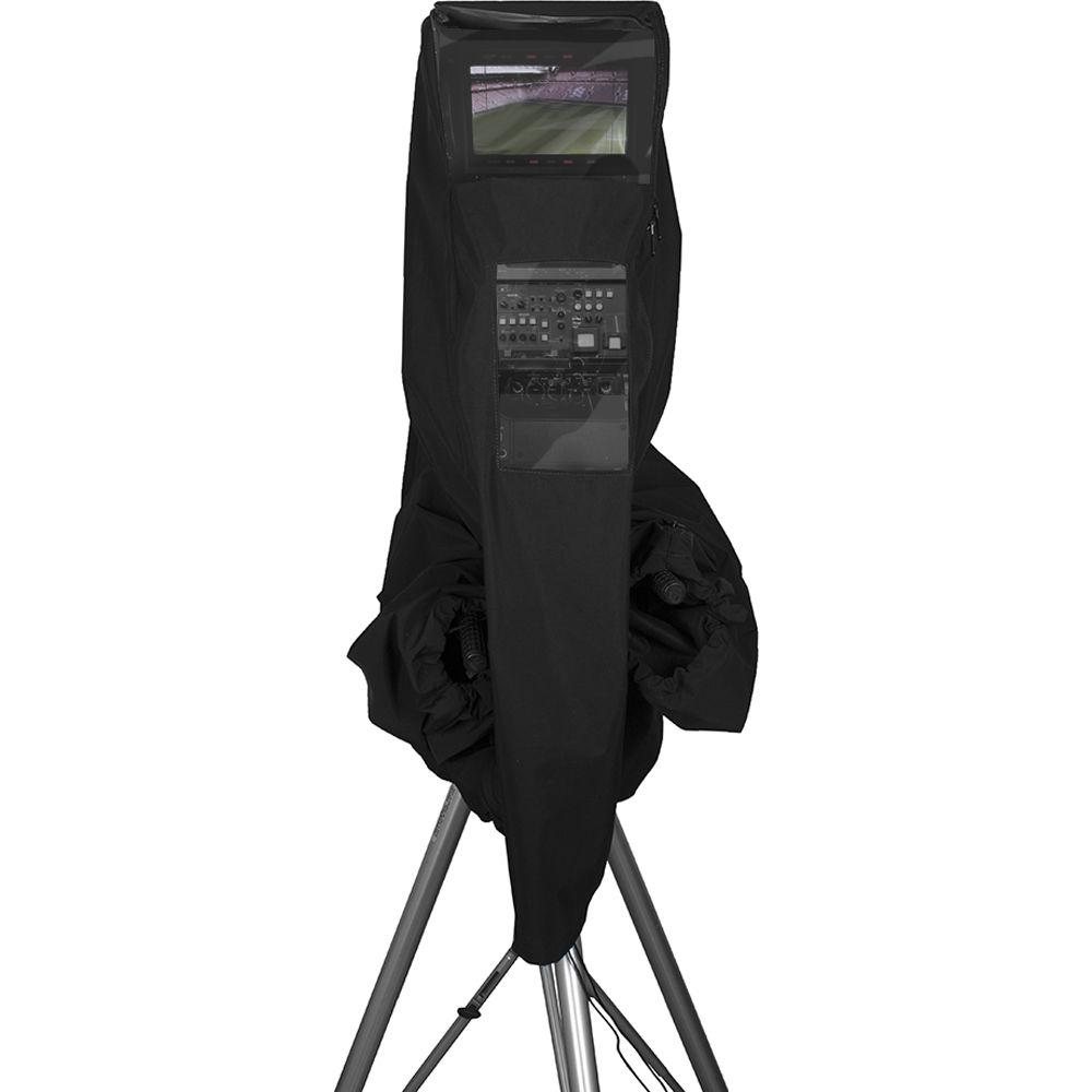 Porta Brace Stadium Rain Cover for Ikegami NAC H-MOTIONII Camera, Viewfinder & Lens