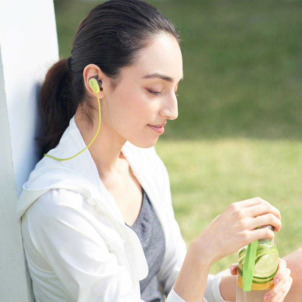 Sony WI-SP600N Wireless Noise-Canceling In-Ear Sports Headphones