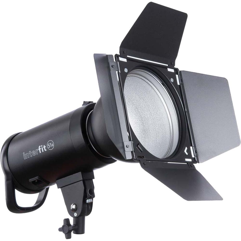 Studio Essentials Barndoors with Color Gel Set