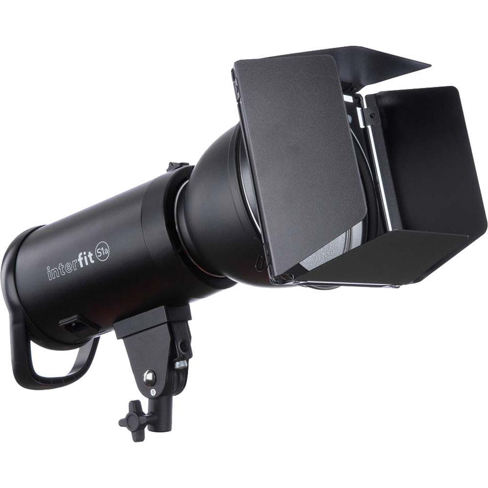 Studio Essentials Barndoors with Color Gel Set